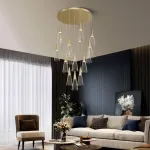 Подвесной светильник MANDORA L3 Brass Диск от ImperiumLoft