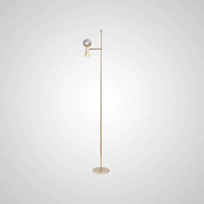 Торшер ABELINA FL Brass White от ImperiumLoft