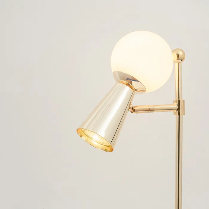 Торшер ABELINA FL Brass White от ImperiumLoft