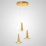Подвесной светильник CURTISS MORE L3 Brown Диск от ImperiumLoft
