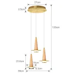 Подвесной светильник CURTISS MORE L3 Brown Диск от ImperiumLoft