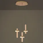 Подвесной светильник FALKA MORE A Brown Диск от ImperiumLoft