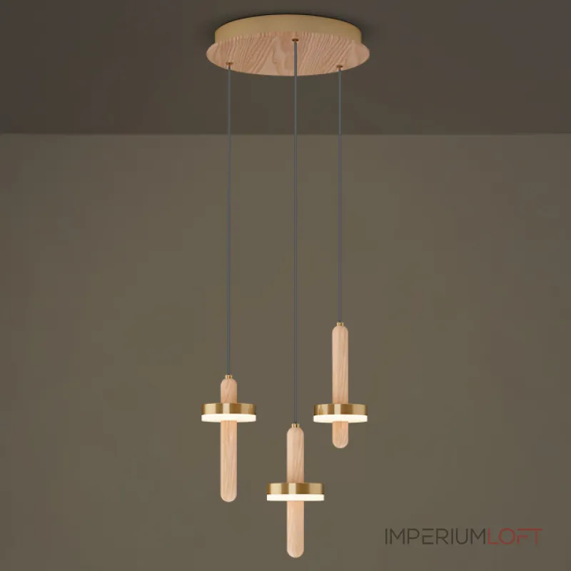 Подвесной светильник FALKA MORE B Brown Диск Подвесной светильник FALKA MORE B Brown Диск