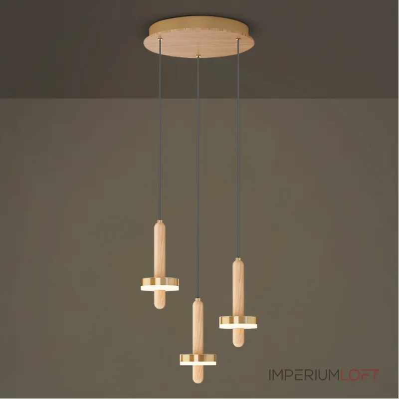 Подвесной светильник FALKA MORE B Brown Диск Подвесной светильник FALKA MORE B Brown Диск