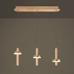 Подвесной светильник FALKA MORE A Brown Диск от ImperiumLoft