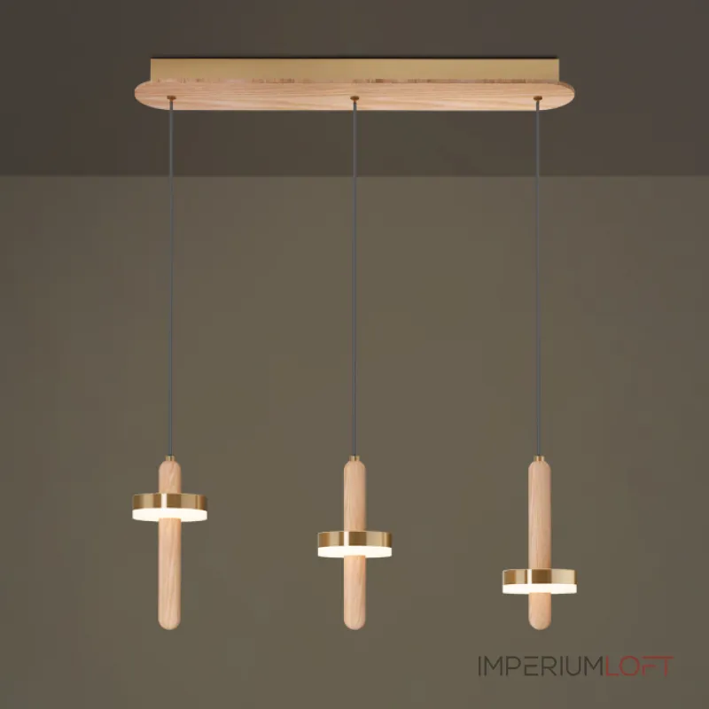 Подвесной светильник FALKA MORE B Brown Диск Подвесной светильник FALKA MORE B Brown Диск