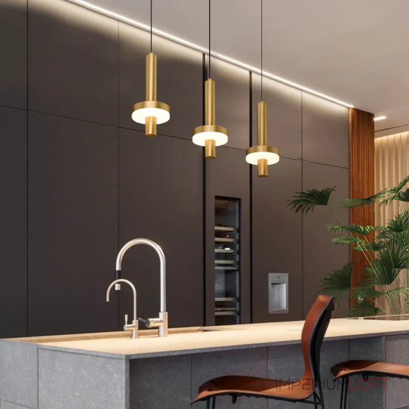 Подвесной светильник FALKA MORE B Brown Диск Подвесной светильник FALKA MORE B Brown Диск