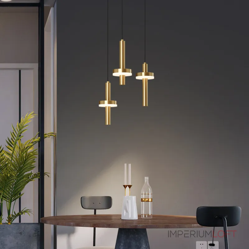 Подвесной светильник FALKA MORE B Brown Диск Подвесной светильник FALKA MORE B Brown Диск