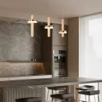 Подвесной светильник FALKA MORE A Brown Диск от ImperiumLoft