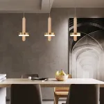 Подвесной светильник FALKA MORE A Brown Диск от ImperiumLoft