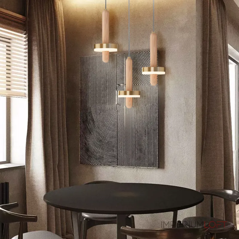 Подвесной светильник FALKA MORE B Brown Диск Подвесной светильник FALKA MORE B Brown Диск