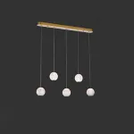 Подвесной светильник STORMS MORE L3 Chrome Планка от ImperiumLoft