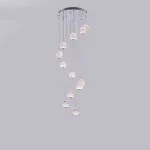 Подвесной светильник STORMS MORE L3 Chrome Планка от ImperiumLoft