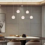 Подвесной светильник STORMS MORE L3 Chrome Планка от ImperiumLoft