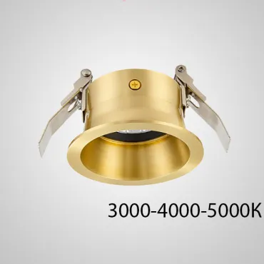 Точечный светильник CALL D6,9 Brass Трехцветный свет