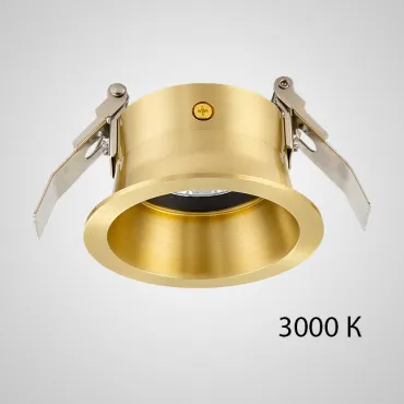Точечный светильник CALL D9 Brass 3000 К от ImperiumLoft