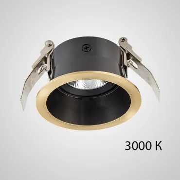 Точечный светильник CALL D9 Black 3000 К от ImperiumLoft