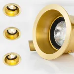 Точечный светильник CALL D6,9 Brass 6000 К от ImperiumLoft