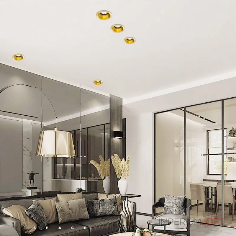 Точечный светильник CALL D6,9 Brass 6000 К от ImperiumLoft Точечный светильник CALL D6,9 Brass 6000 К от ImperiumLoft