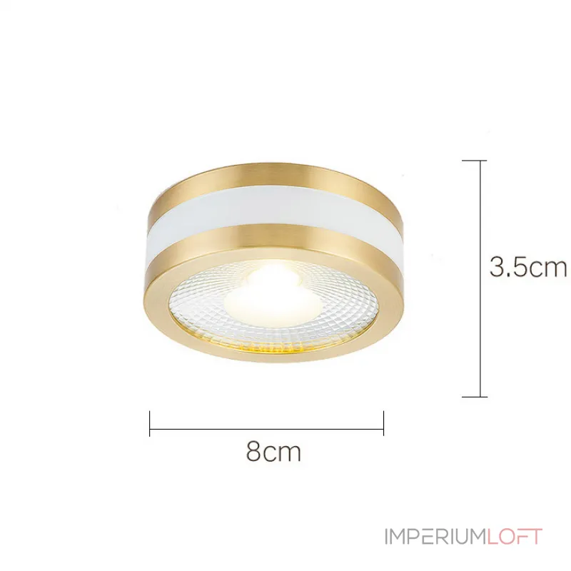 Точечный светильник MEUD D12 Black Brass 12W от ImperiumLoft Точечный светильник MEUD D12 Black Brass 12W от ImperiumLoft