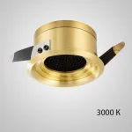 Точечный светильник BIO Brass 10W 3000K от ImperiumLoft
