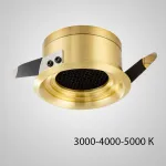 Точечный светильник BIO Brass 10W 3000K от ImperiumLoft