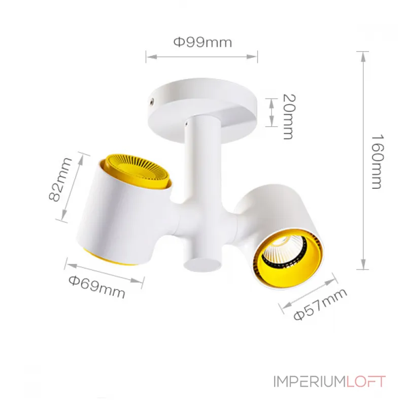 Точечный светильник RESTON PLANK L1 4000 К