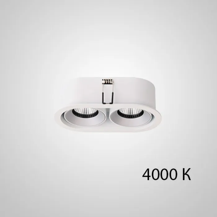 Точечный светильник REXTON B L2 White Yellow 4000 К от ImperiumLoft