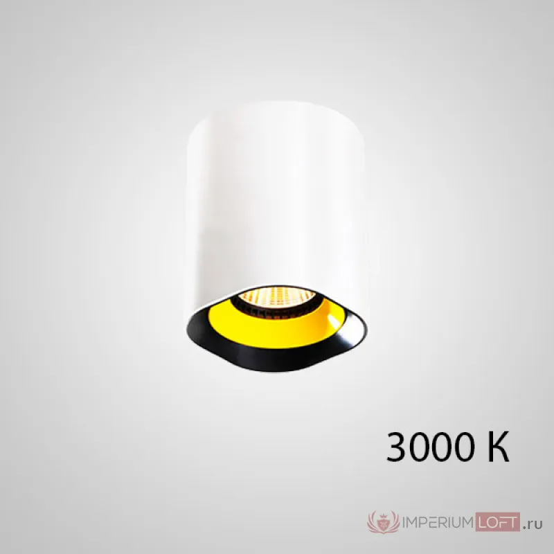 Точечный светильник REXTON A L1 White Yellow 3000 К от ImperiumLoft