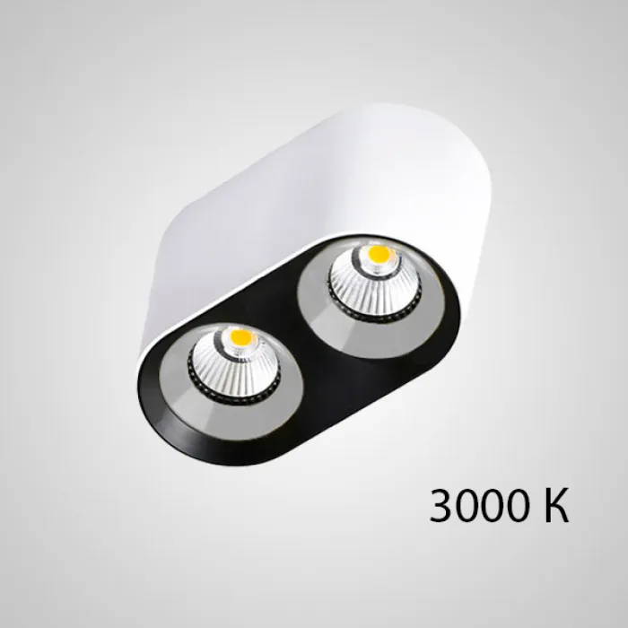 Точечный светильник REXTON A L2 White Yellow 3000 К от ImperiumLoft
