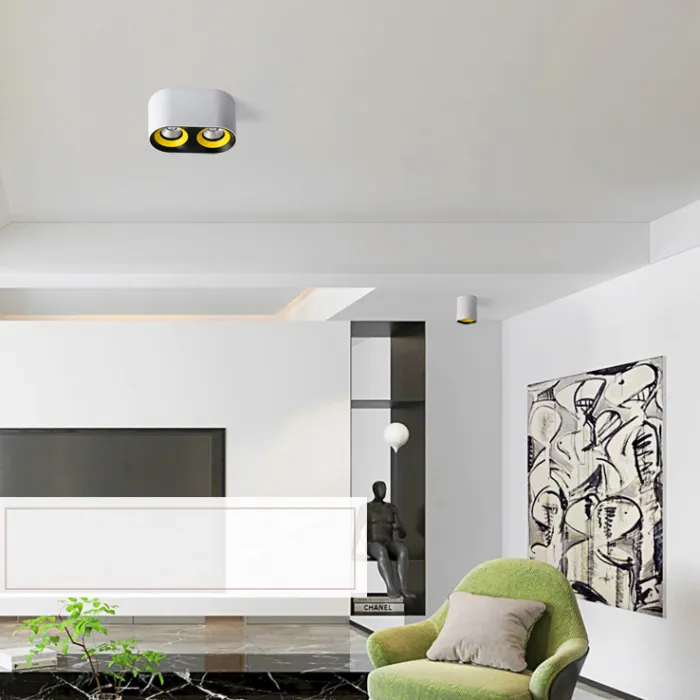 Точечный светильник REXTON A L2 White Yellow 3000 К от ImperiumLoft
