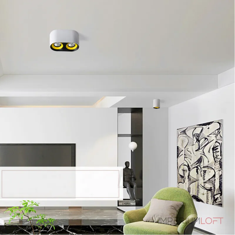 Точечный светильник REXTON A L1 White Yellow 4000 К Точечный светильник REXTON A L1 White Yellow 4000 К