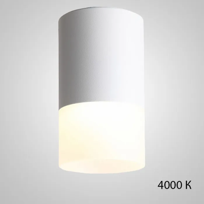 Точечный светильник TUGUR D6.4 Black 4000 К от ImperiumLoft