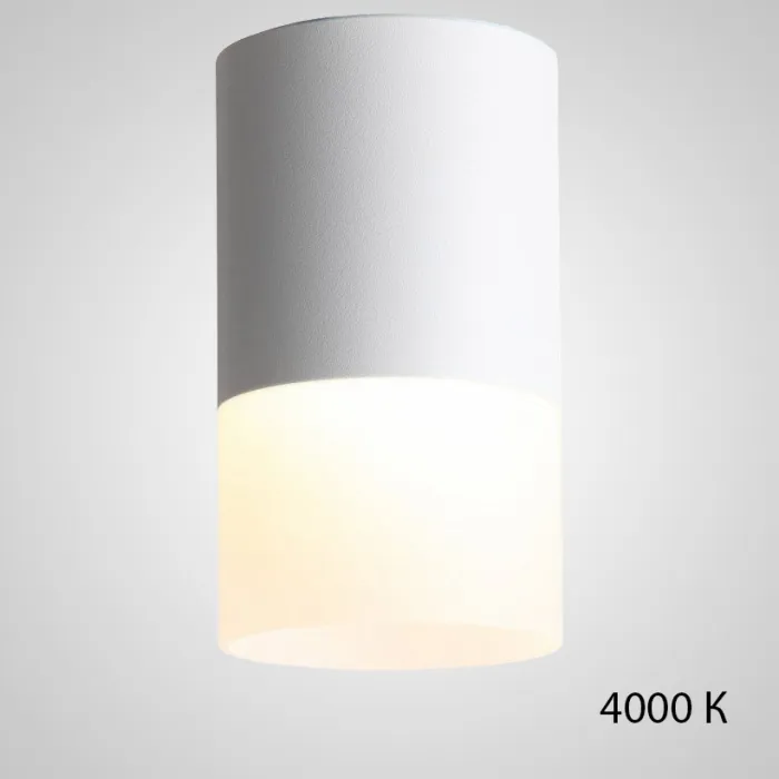 Точечный светильник TUGUR D6.4 Black 4000 К от ImperiumLoft