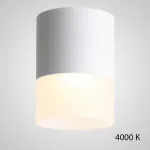 Точечный светильник TUGUR D6.4 Black 4000 К от ImperiumLoft