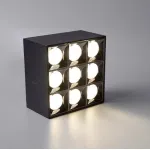 Точечный светильник CUP L8 Black 6000К