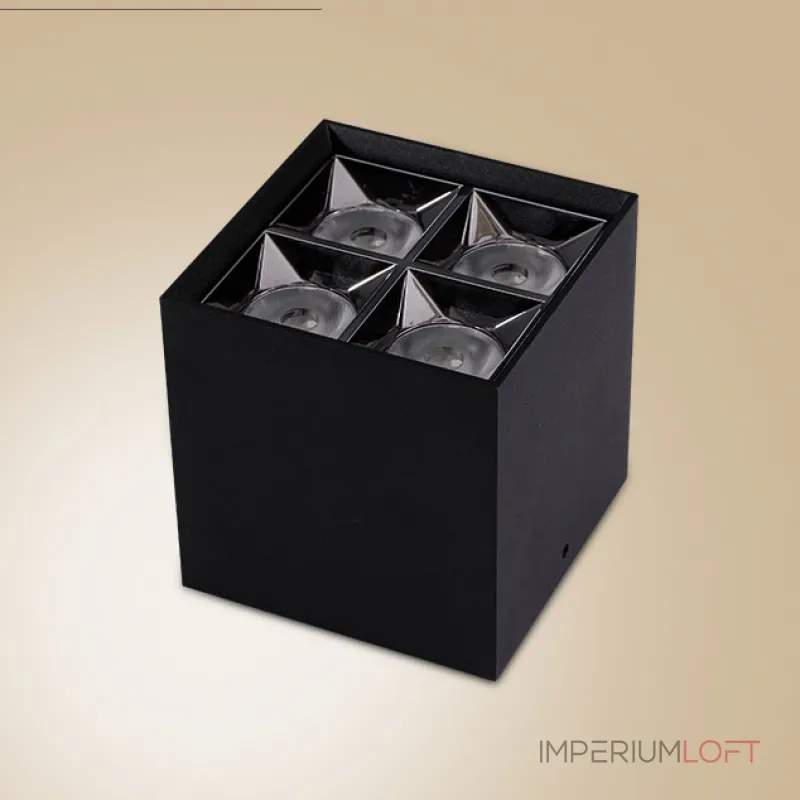 Точечный светильник CUP L8 Black 6000К