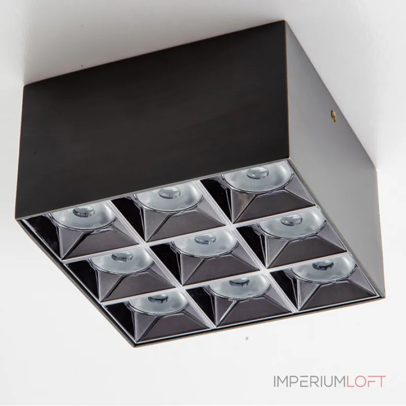 Точечный светильник CUP L8 Black 6000К