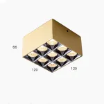 Точечный светильник CUP L8 Black 6000К