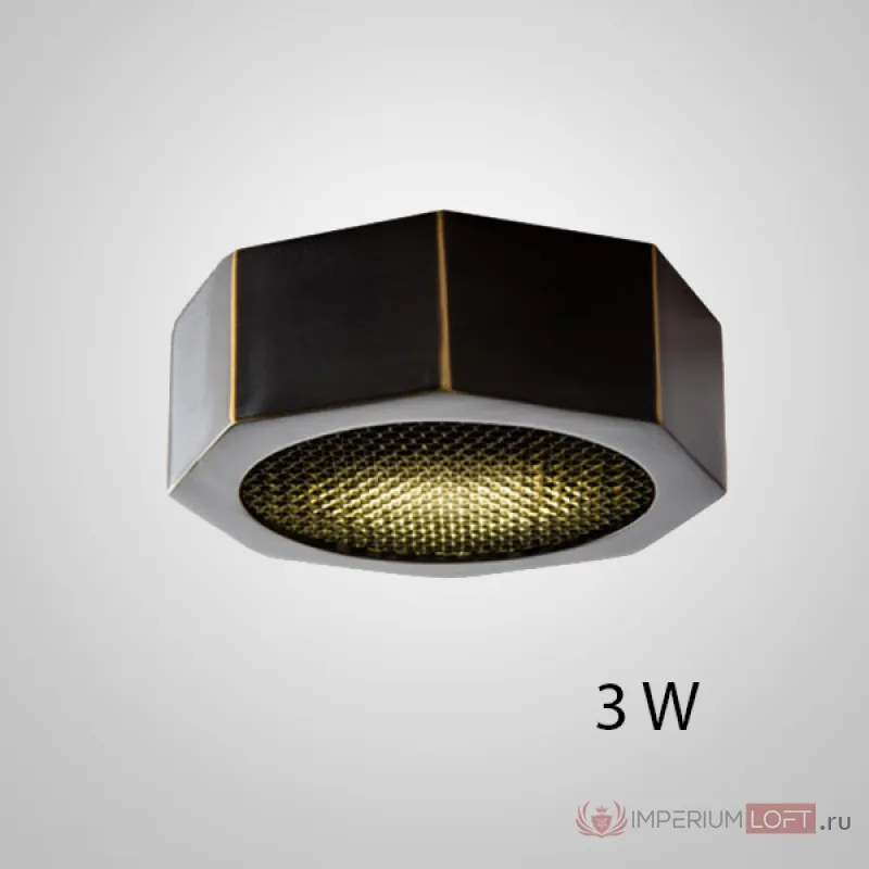 Точечный светильник MAUD D8 Black 3W от ImperiumLoft