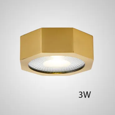 Точечный светильник MAUD D8 Brass 3W
