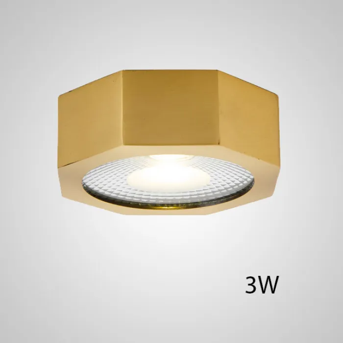 Точечный светильник MAUD D10 Brass 3W от ImperiumLoft