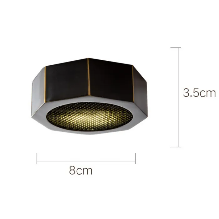 Точечный светильник MAUD D10 Brass 3W от ImperiumLoft