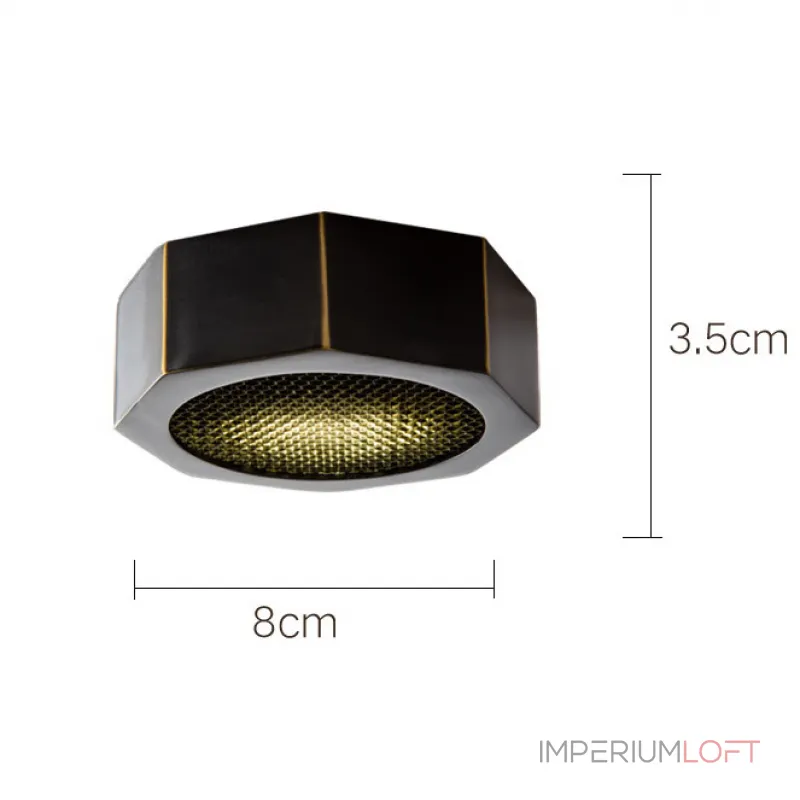 Точечный светильник MAUD D8 Black 7W от ImperiumLoft Точечный светильник MAUD D8 Black 7W от ImperiumLoft