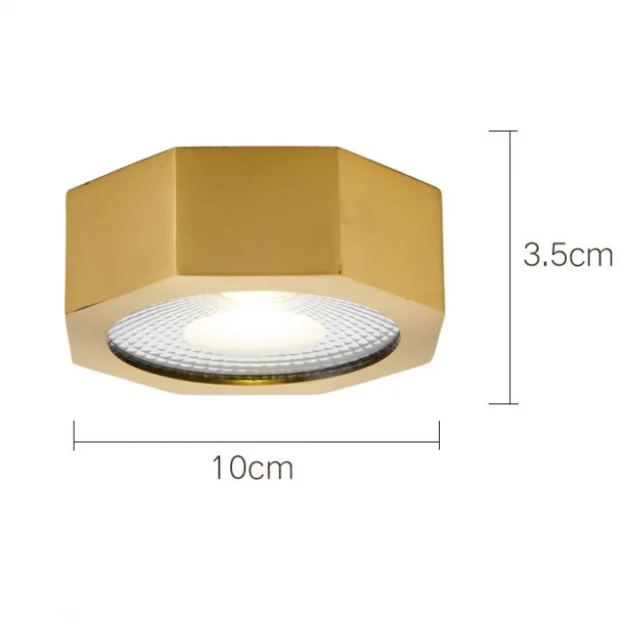 Точечный светильник MAUD D10 Brass 3W от ImperiumLoft