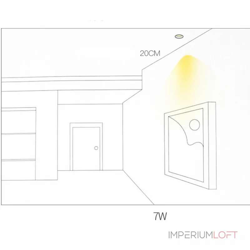 Точечный светильник MAUD D8 Black 7W от ImperiumLoft Точечный светильник MAUD D8 Black 7W от ImperiumLoft