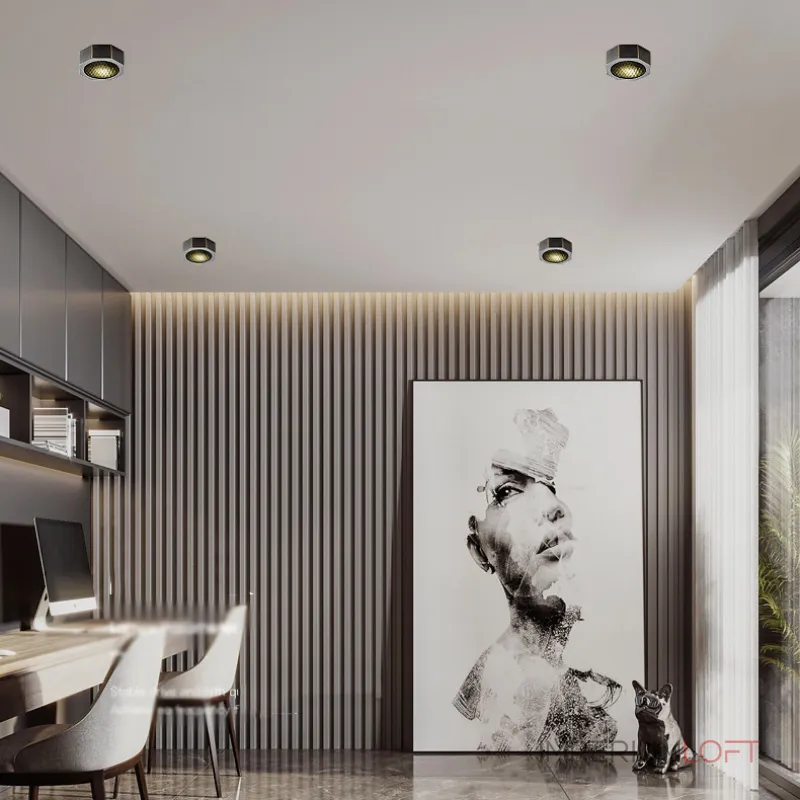 Точечный светильник MAUD D8 Black 7W от ImperiumLoft Точечный светильник MAUD D8 Black 7W от ImperiumLoft