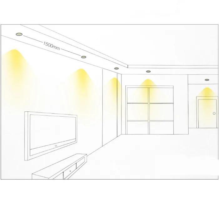 Точечный светильник LEAD 7W 3000K от ImperiumLoft