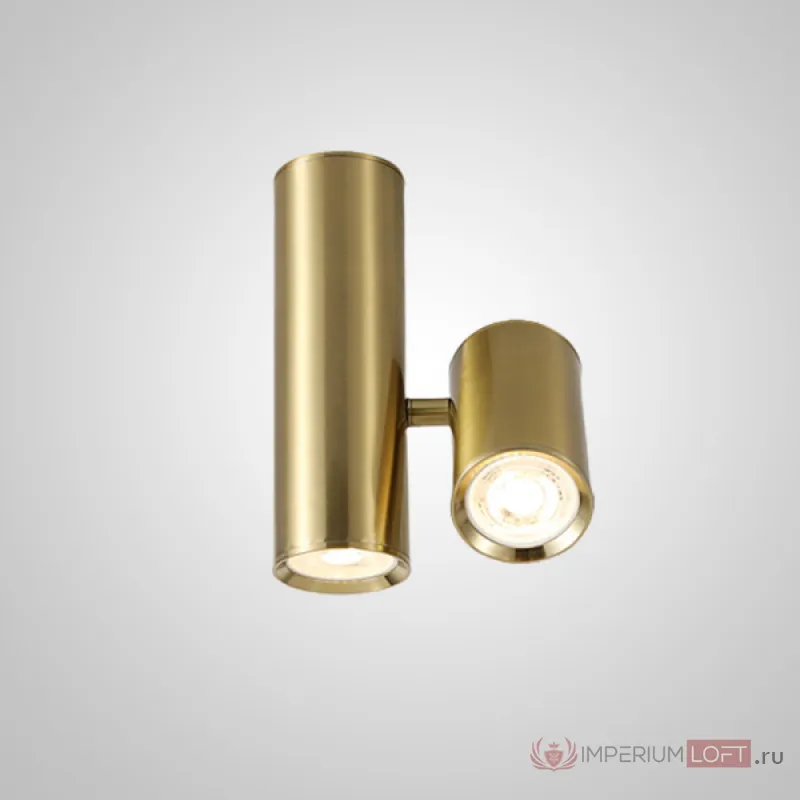 Точечный светильник AIM L2 Brass от ImperiumLoft