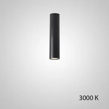 Точечный светильник PAN H20 Black 3000 К
